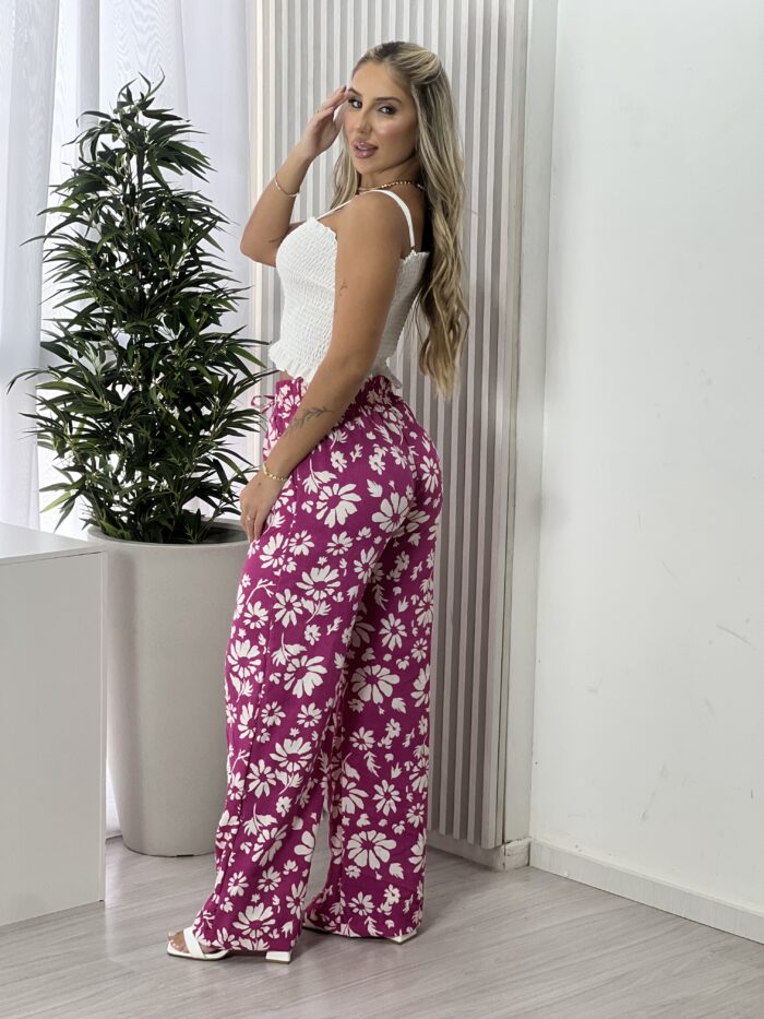 calÇa duda estampado fÚcsia calÇa duda estampado fÚcsia