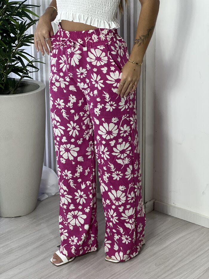 calÇa duda estampado fÚcsia calÇa duda estampado fÚcsia