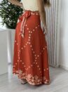 saia envelope estampado terracota