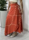 saia envelope estampado terracota