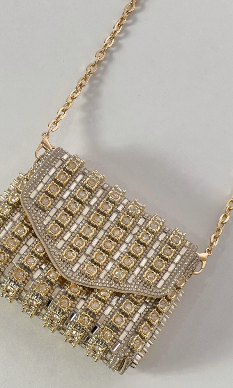 bolsa patygirl dourado