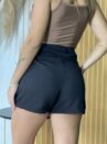short alfaiataria brum gg preto