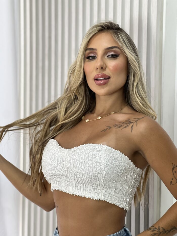 cropped paete orquidea branco cropped paete orquidea branco