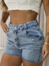short jeans brilho ozzo