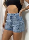 short jeans brilho yas