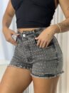 short jeans strass lara black