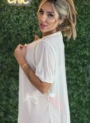 conjunto biquini saida de praia cancun off laranja