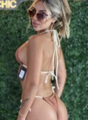 conjunto biquini saida de praia cancun off marrom