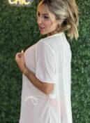 conjunto biquini saida de praia cancun off laranja