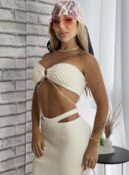 lenco cetim tulipa rosa