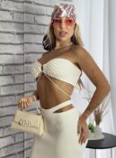 lenco cetim tulipa rosa