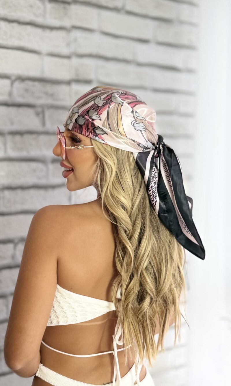 lenco cetim tulipa rosa lenco cetim tulipa rosa