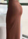 saia midi renata marrom