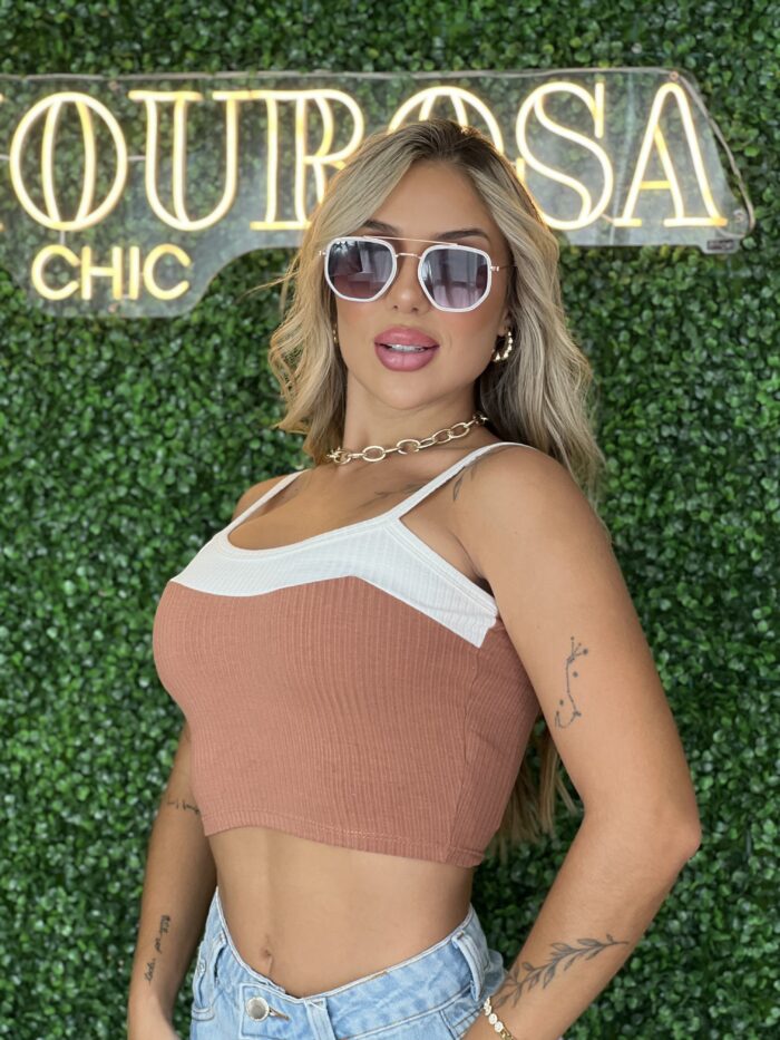 cropped shakira marrom cropped shakira marrom