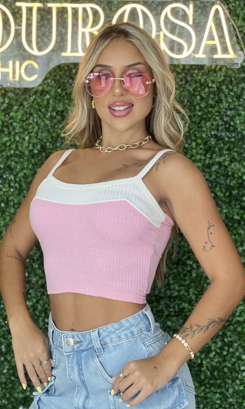 cropped shakira rosa bb