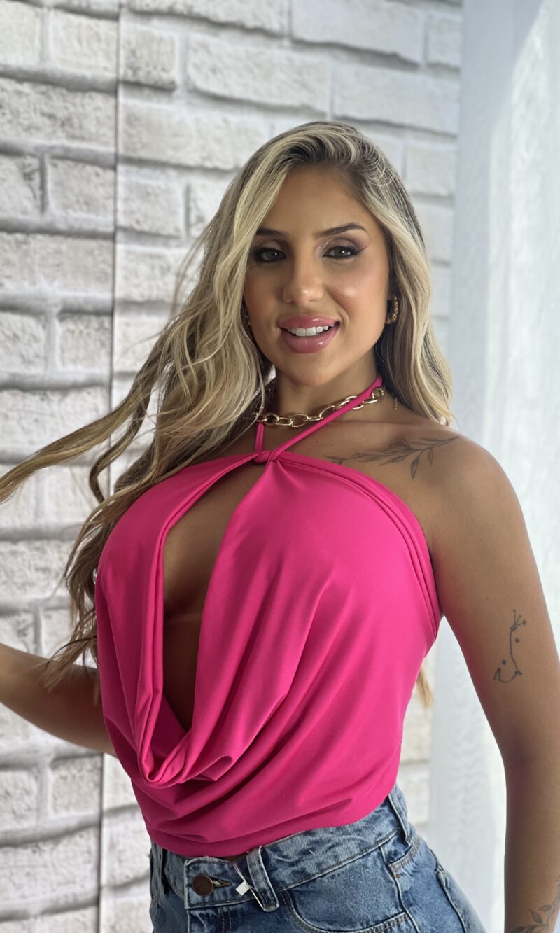 cropped dandara rosa