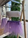 saia de tutu lilas