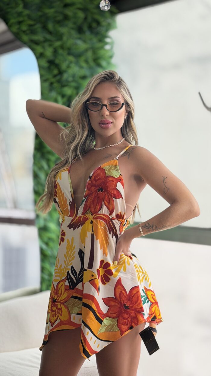 vestido macaquinho jaqueline floral vestido macaquinho jaqueline floral