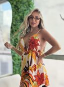 vestido macaquinho jaqueline floral