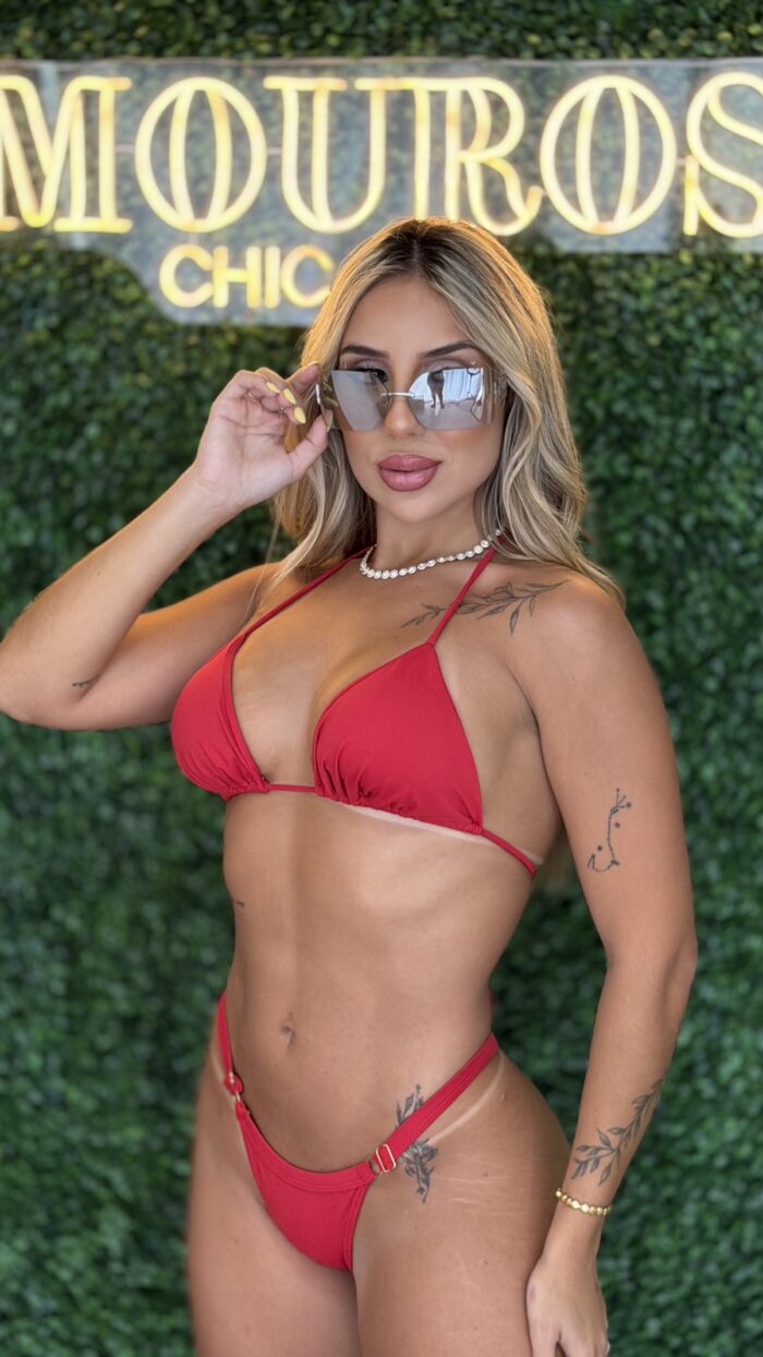 biquini melani vermelho