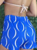 biquini estampado azul bege