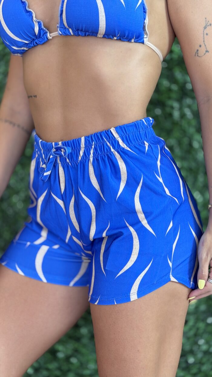 biquini estampado azul bege biquini estampado azul bege