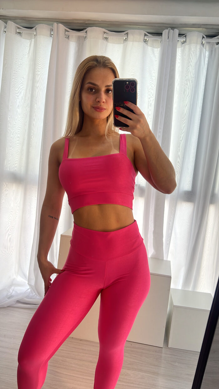 conjunto fitness luciara rosa pink conjunto fitness luciara rosa pink