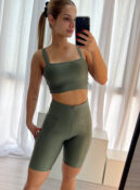 conjunto fitness beatriz verde militar