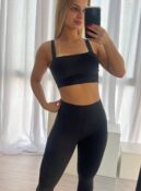 conjunto fitness poliamida lulu preto