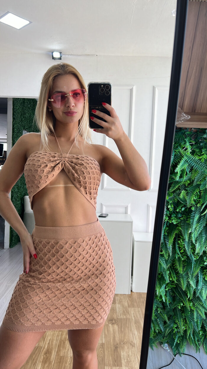 conjunto modal cassia marrom