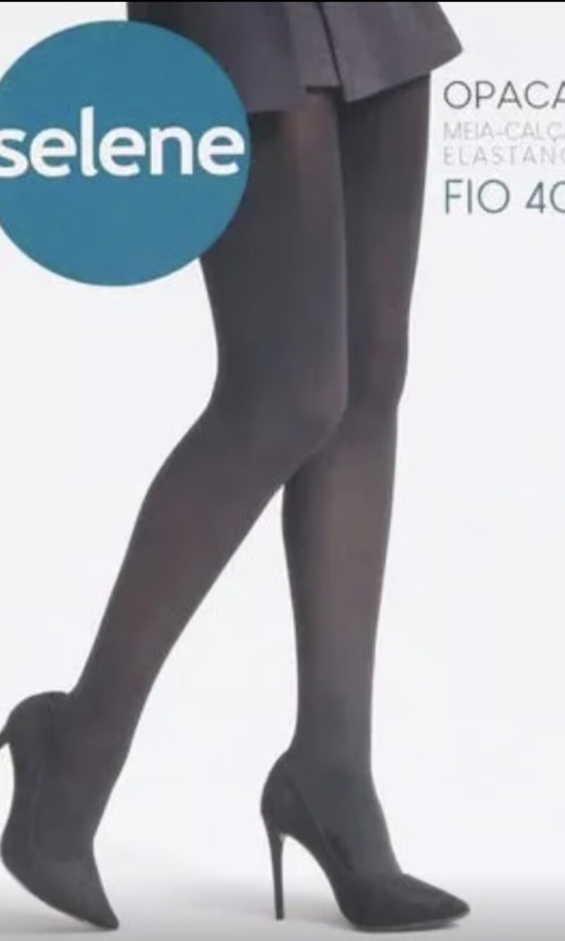 meia calca fio 40 preto selene