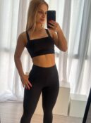 conjunto fitness poliamida lulu preto