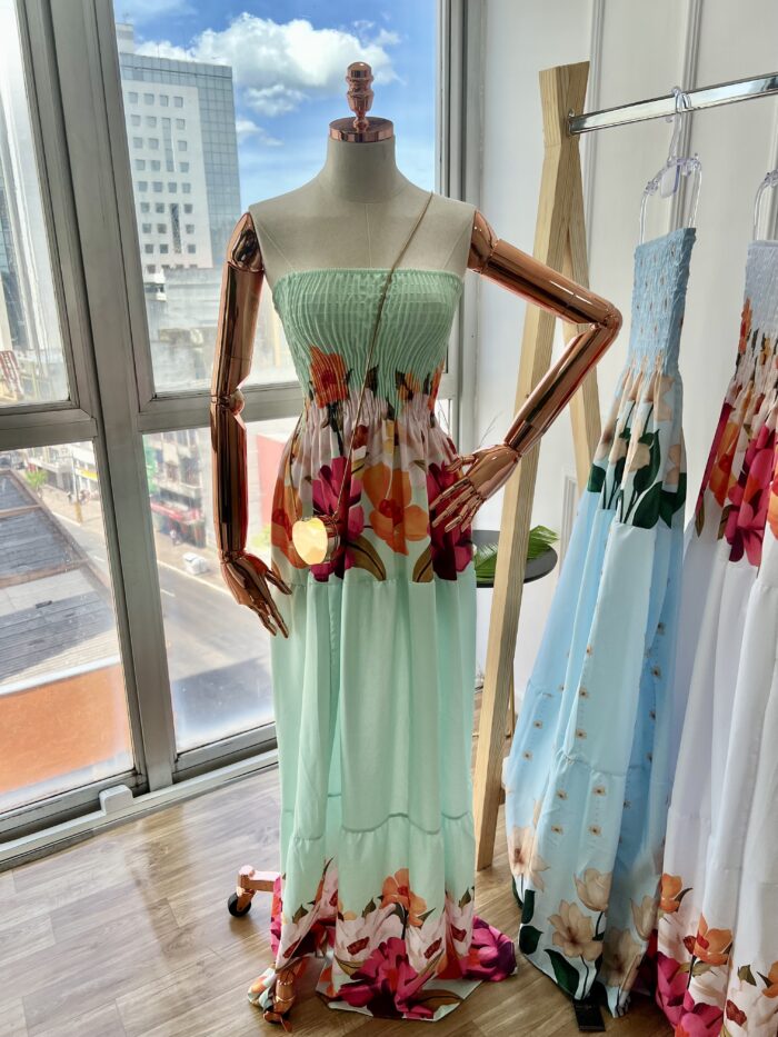 vestido longo estampado samira verde vestido longo estampado samira verde