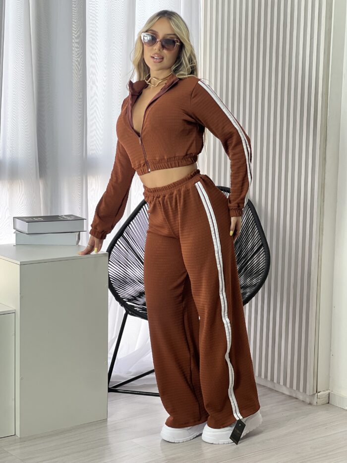 conjunto 3 pecas brity marrom conjunto 3 pecas brity marrom