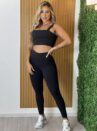 conjunto fitness poliamida lulu preto