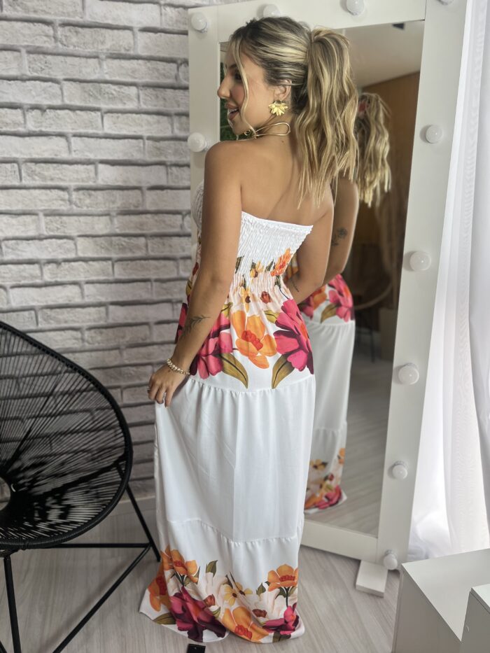 vestido longo estampado samira branco vestido longo estampado samira branco