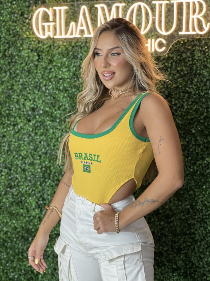 body cavado brasil amarelo body cavado brasil amarelo
