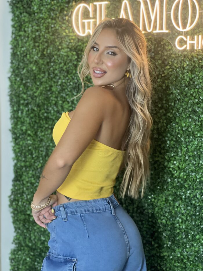 cropped bebel brasil amarelo cropped bebel brasil amarelo