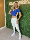 cropped gola polo brasil azul