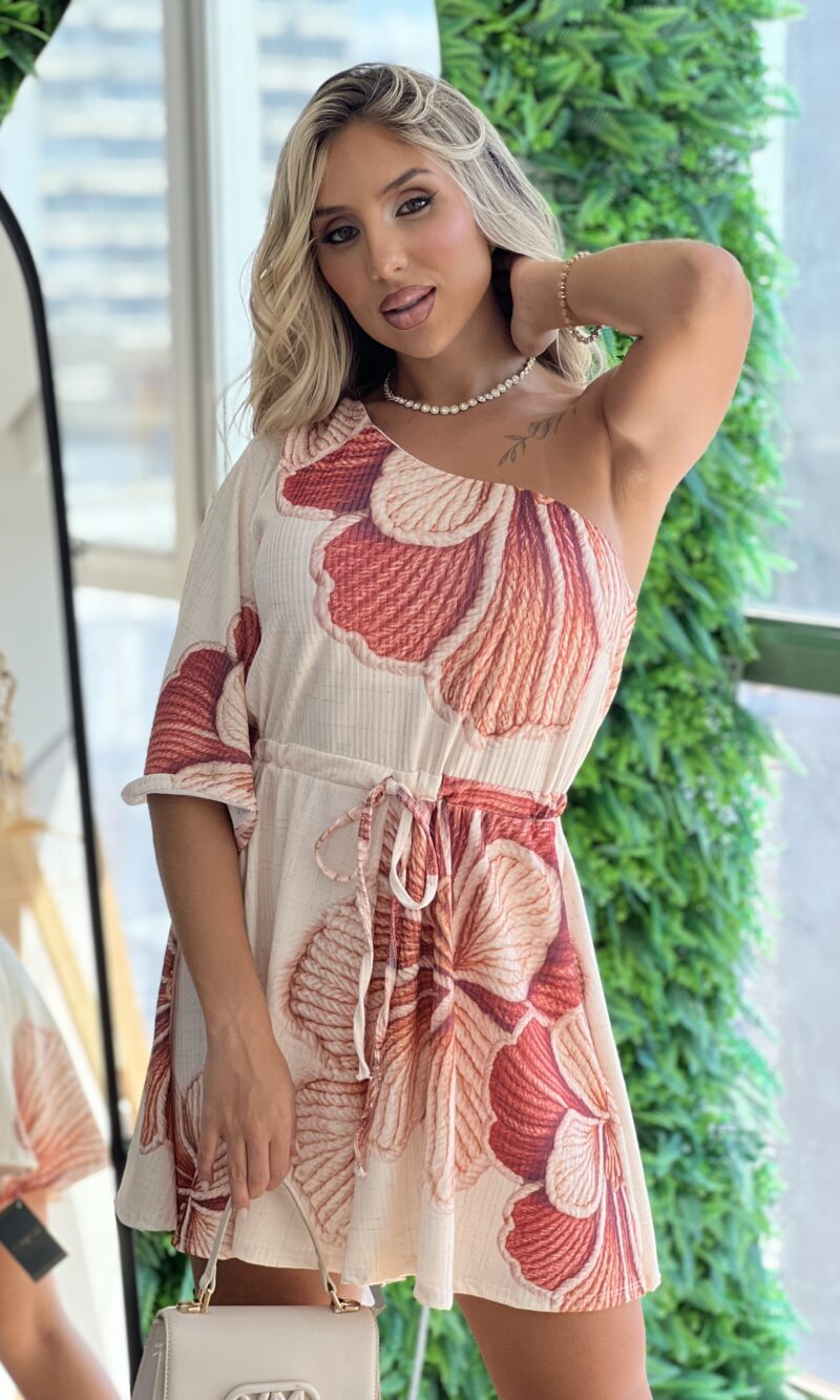 macaquinho estampado janaina bege marrom