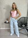 calca jeans wide leg jojo