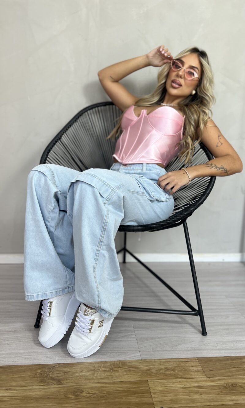 calca jeans wide leg jojo