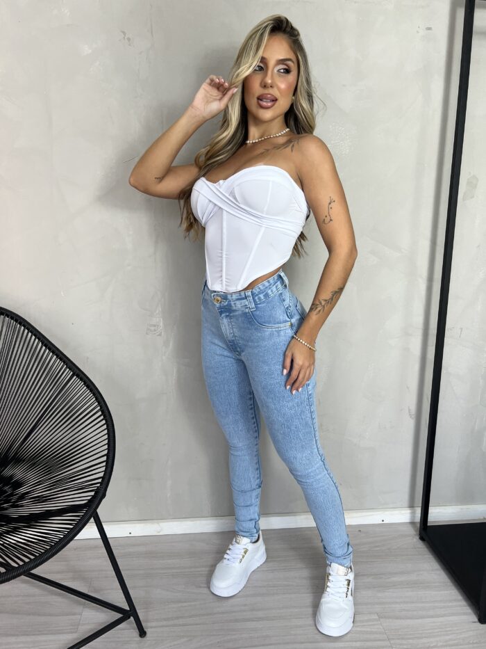 calca jeans skinny leandra