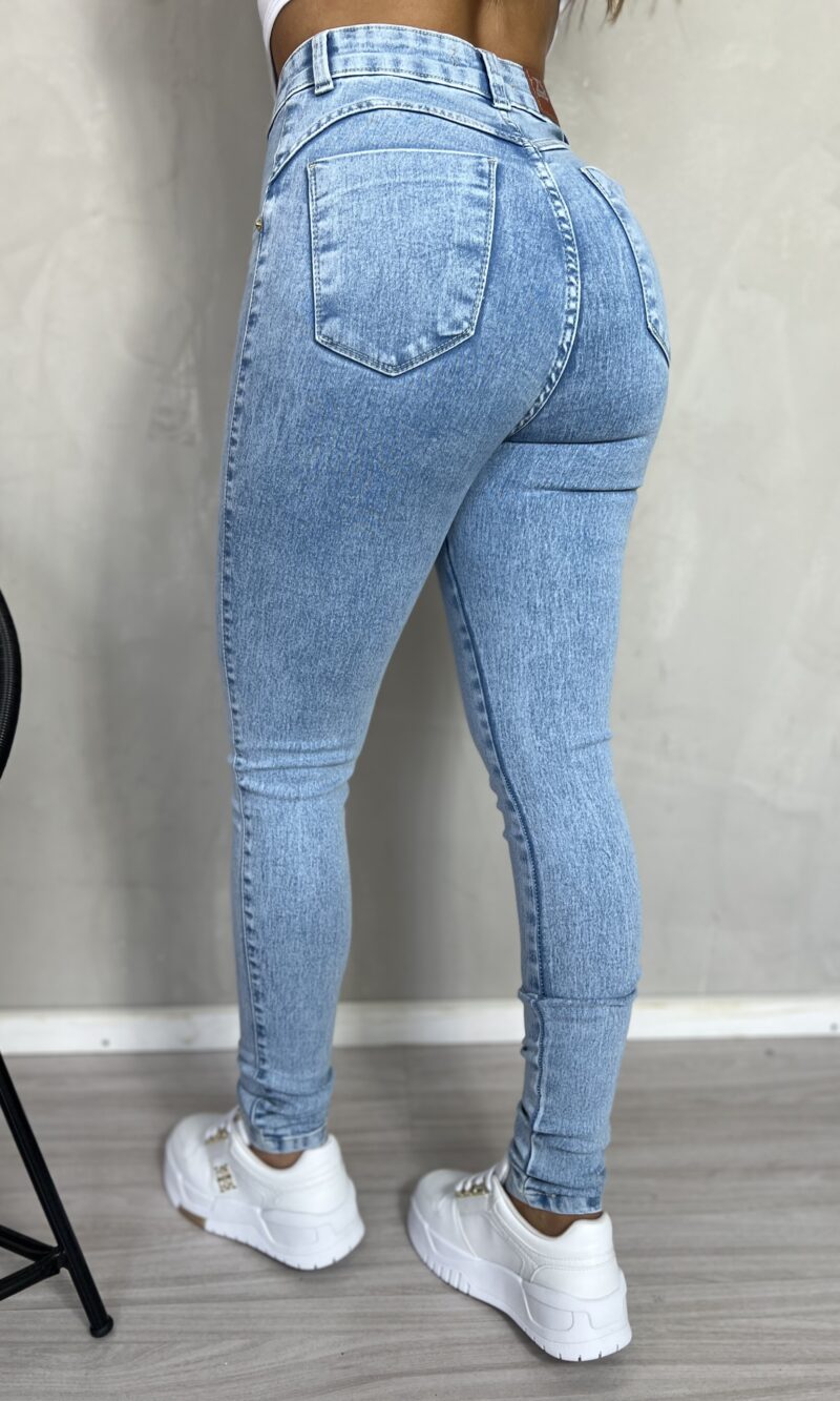 calca jeans skinny leandra