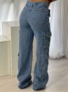 calca jeans wide leg eloise