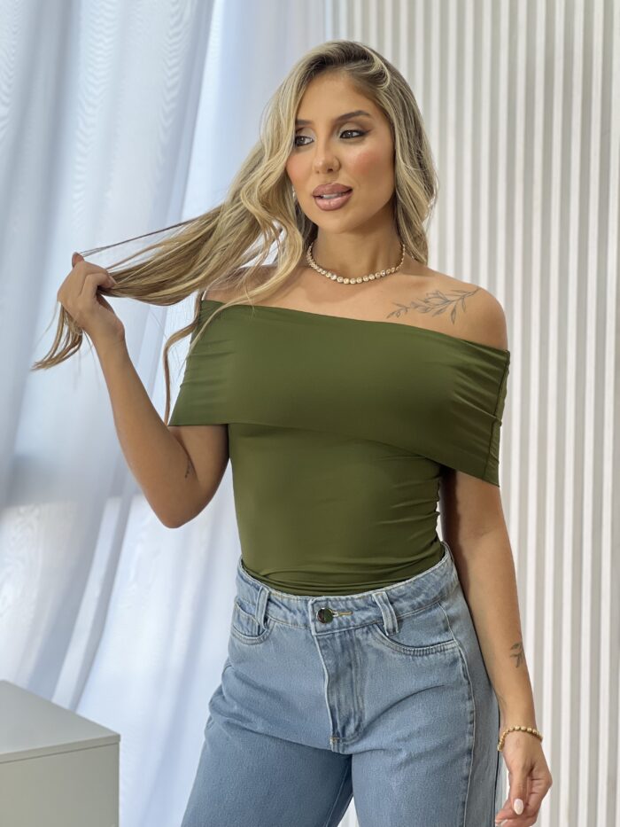 blusa poliamida renata verde