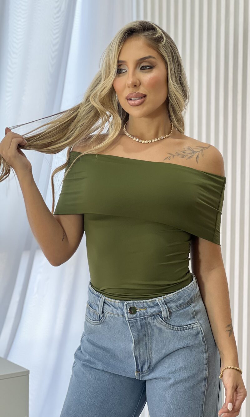 blusa poliamida renata verde
