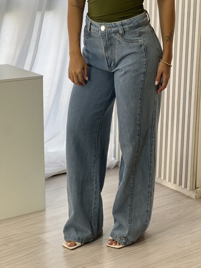 calca jeans wide leg penelope calca jeans wide leg penelope