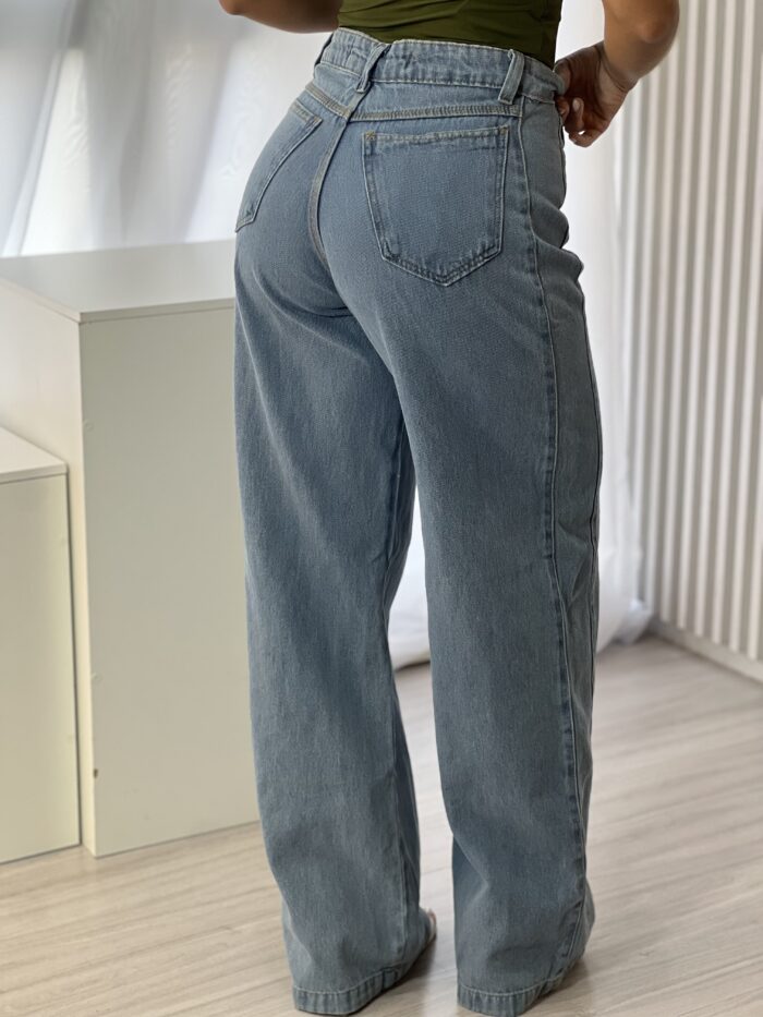 calca jeans wide leg penelope calca jeans wide leg penelope