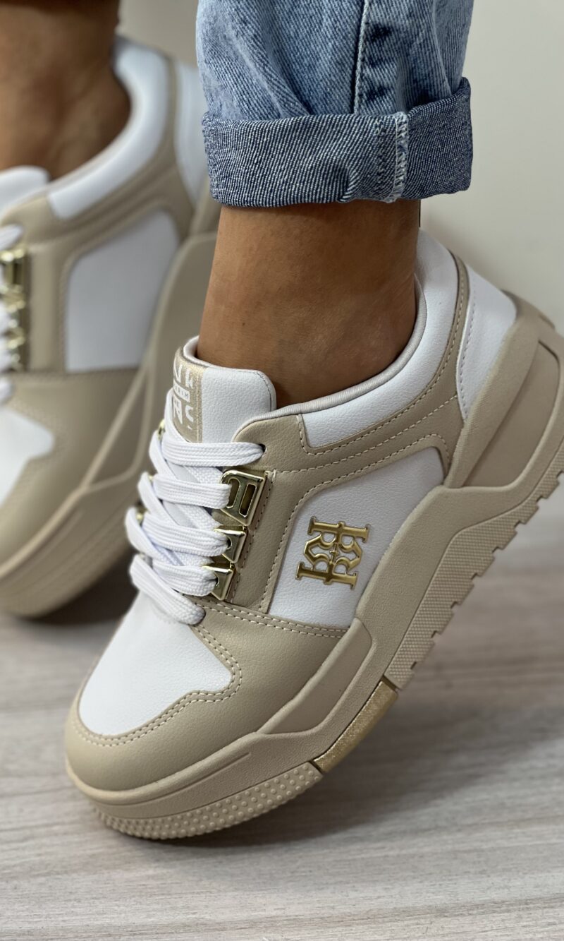 tenis fleecy plus bege ramarim 2684104